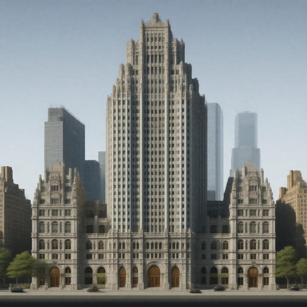 AI-created image of Robert A.M. Stern Architects