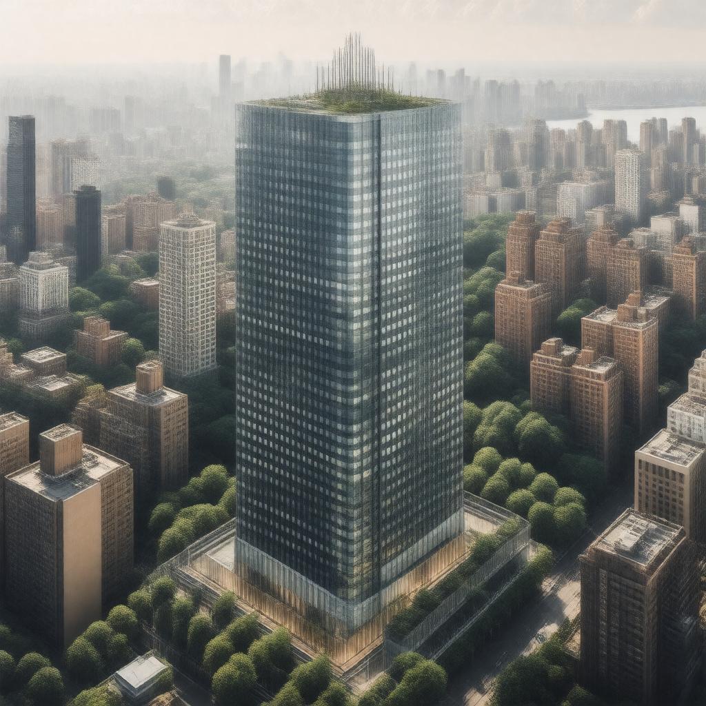 AI-created image of Robert A. M. Stern Architects