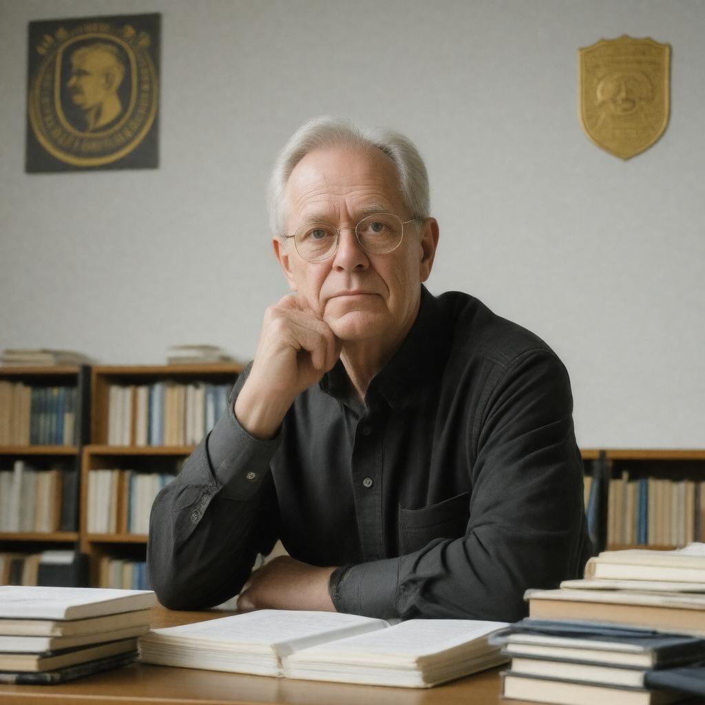 Click to view larger image AI-created image of Robert Akerlof