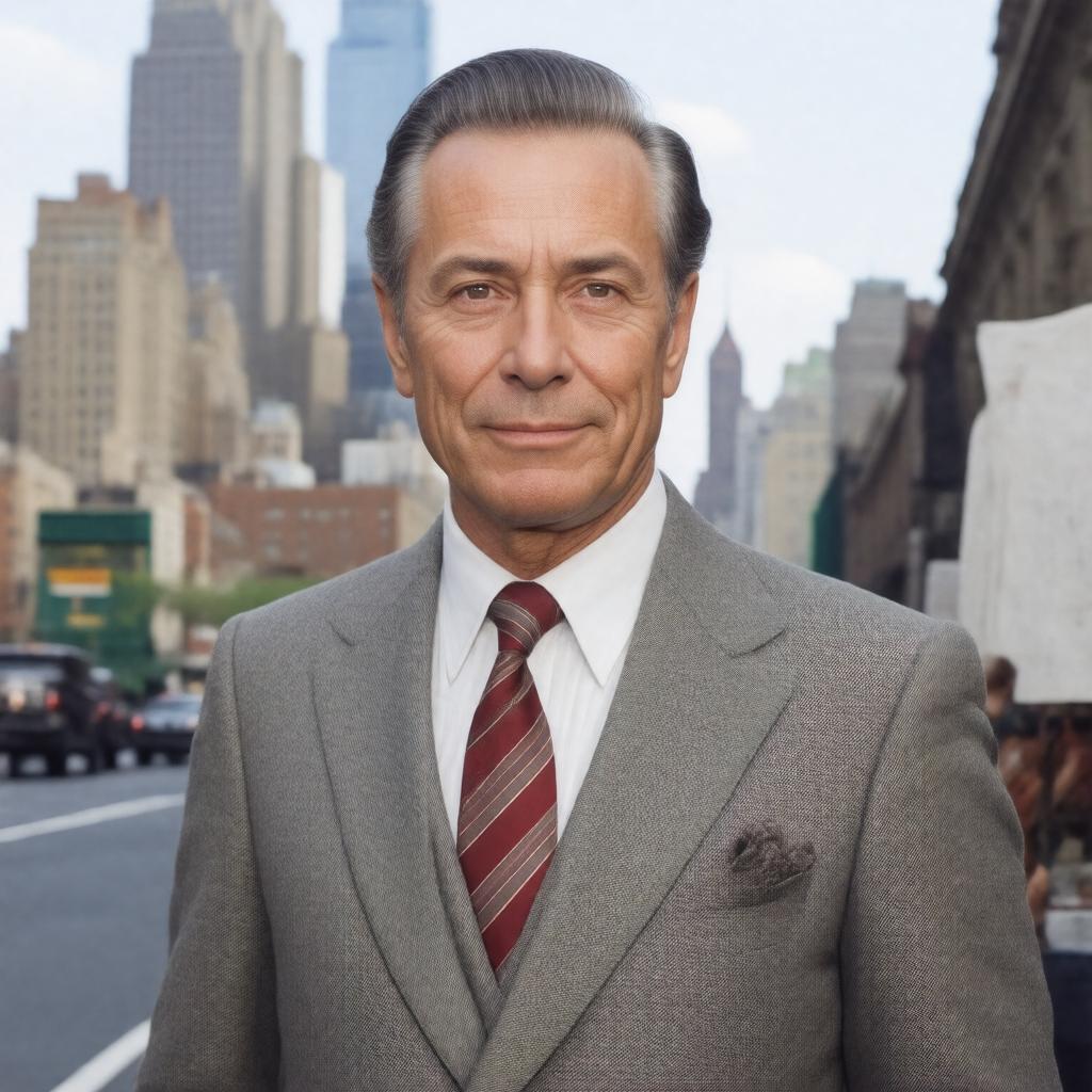 AI-created image of Robert Alda