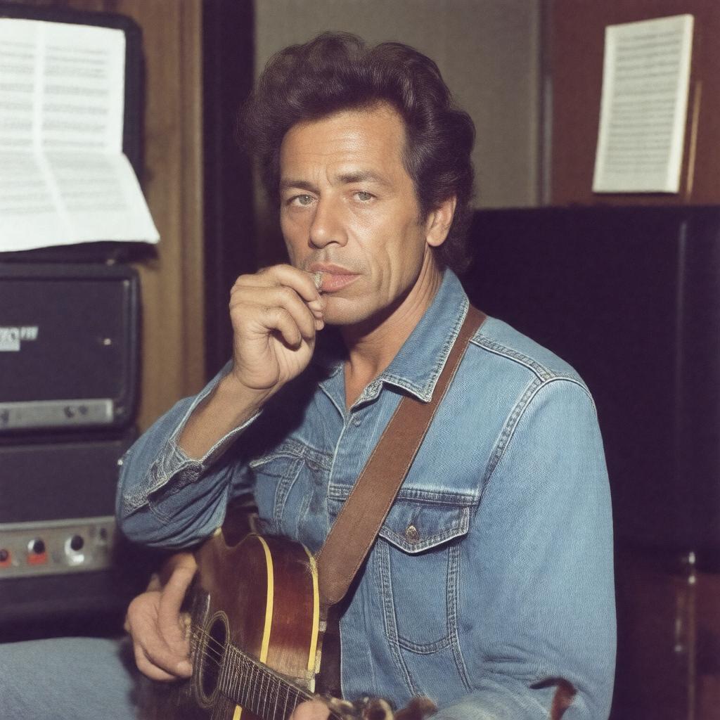 AI-created image of Robert Allen Zimmerman