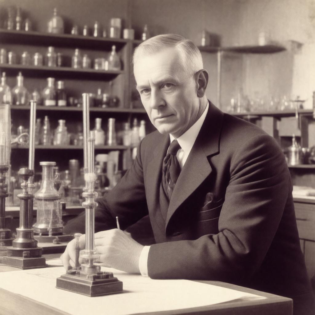 AI-created image of Robert Andrews Millikan