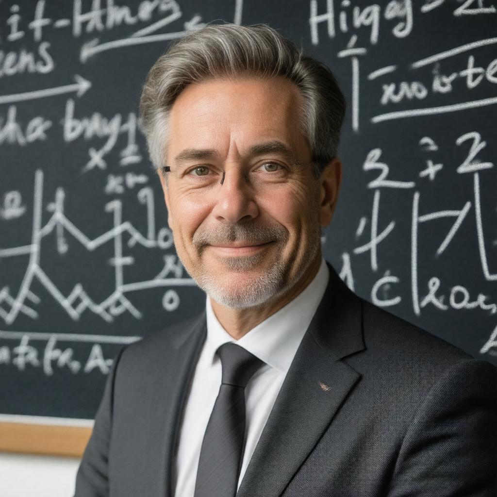 AI-created image of Robert Brout