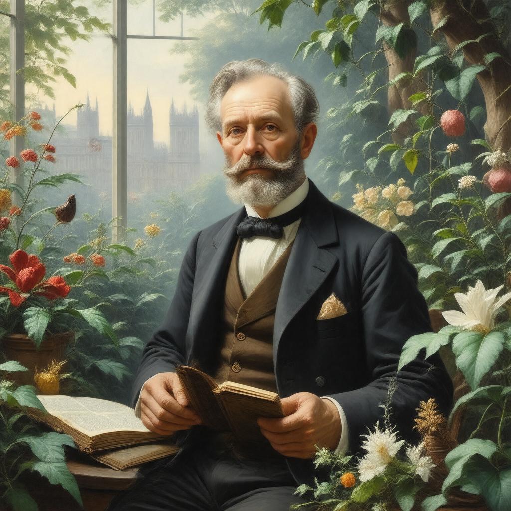 AI-created image of Robert Brown