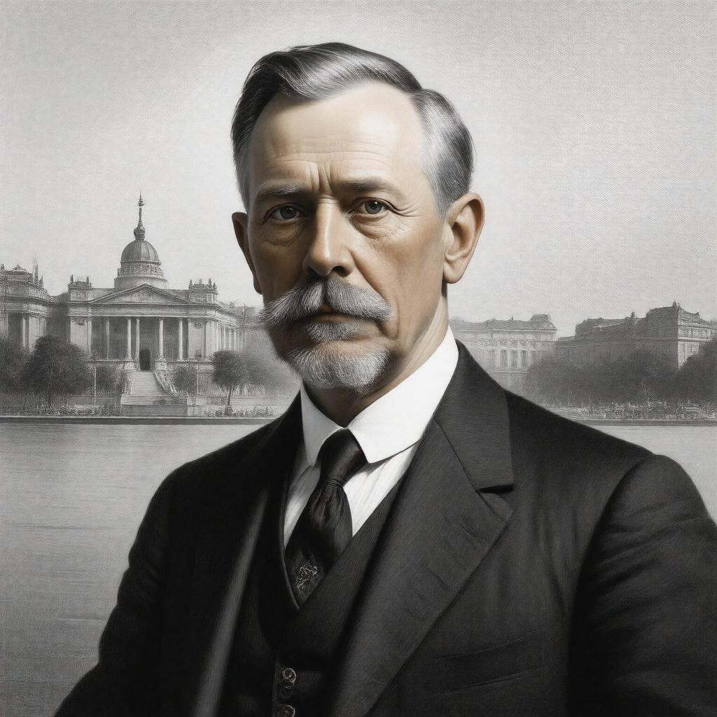 AI-created image of Robert Browne Wallace