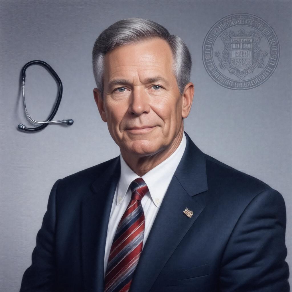 AI-created image of Robert C. Robbins