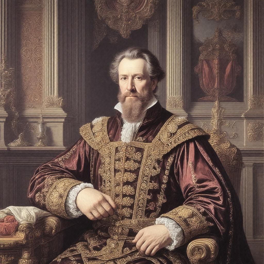 AI-created image of Robert Cecil, 1st Earl of Salisbury