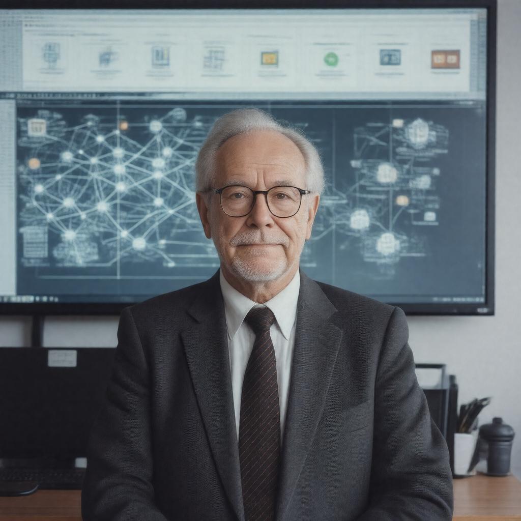 AI-created image of Robert Elliot Kahn