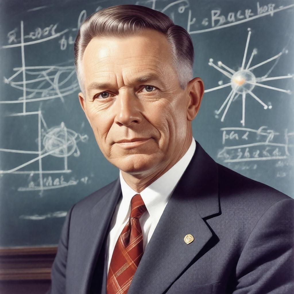 AI-created image of Robert Fox Bacher