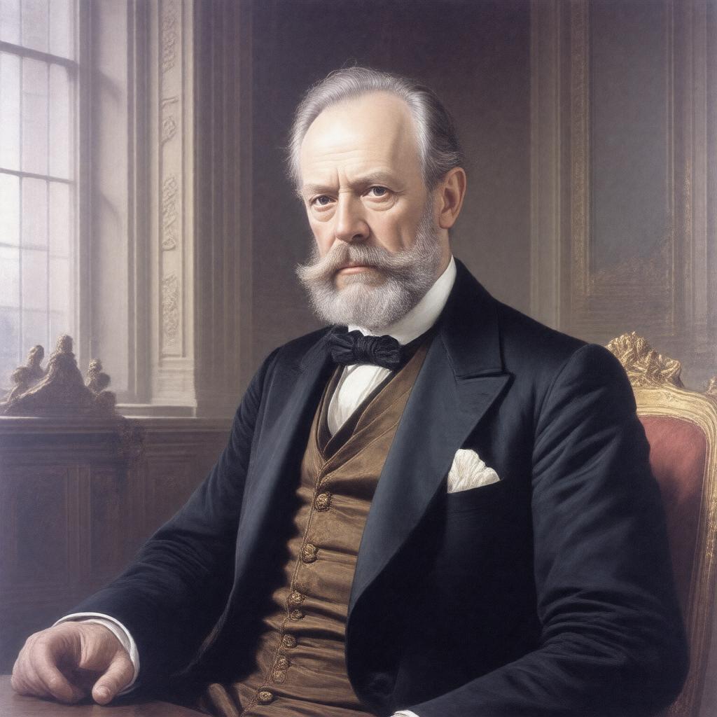 AI-created image of Robert Gascoyne-Cecil, 6th Marquess of Salisbury