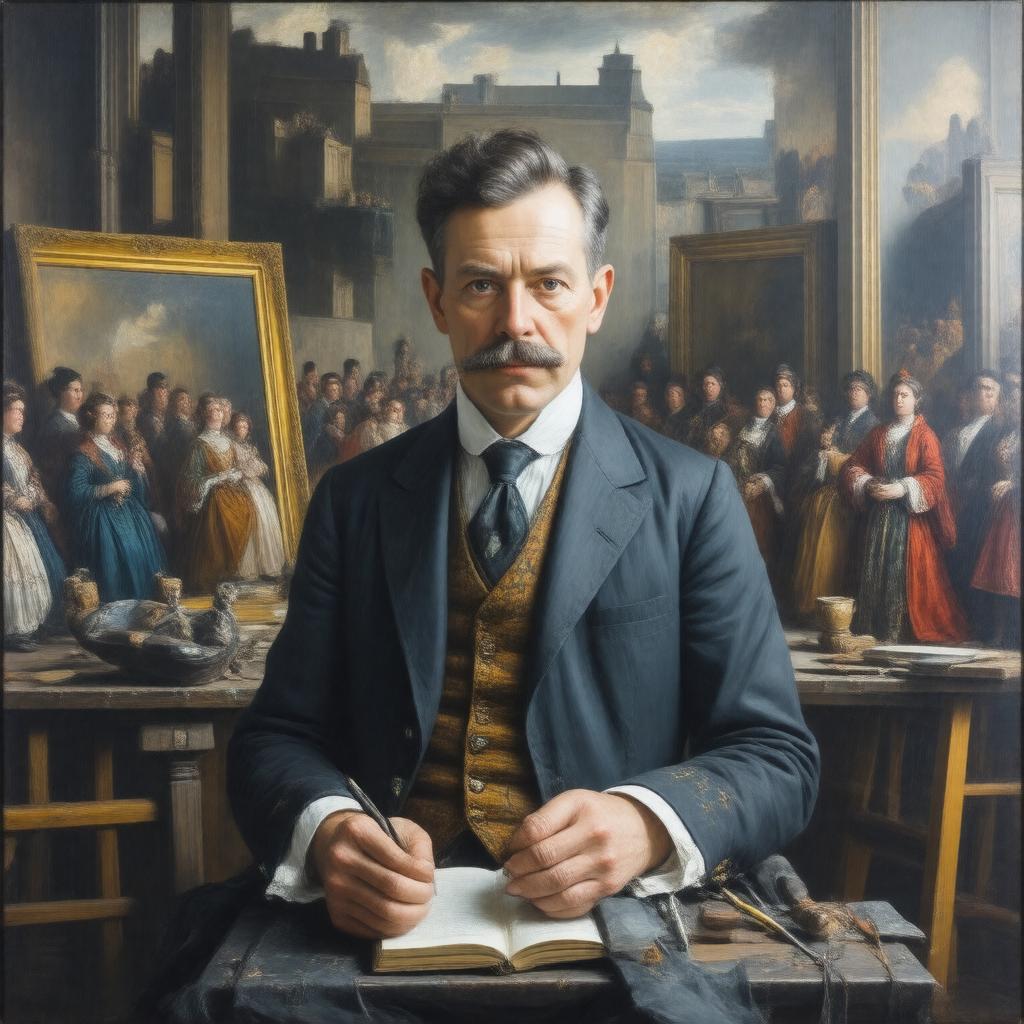Click to view larger image AI-created image of Robert Gavin
