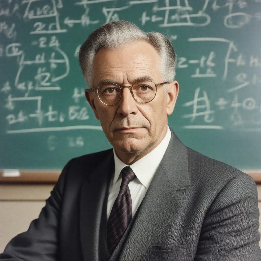 AI-created image of Robert Geroch