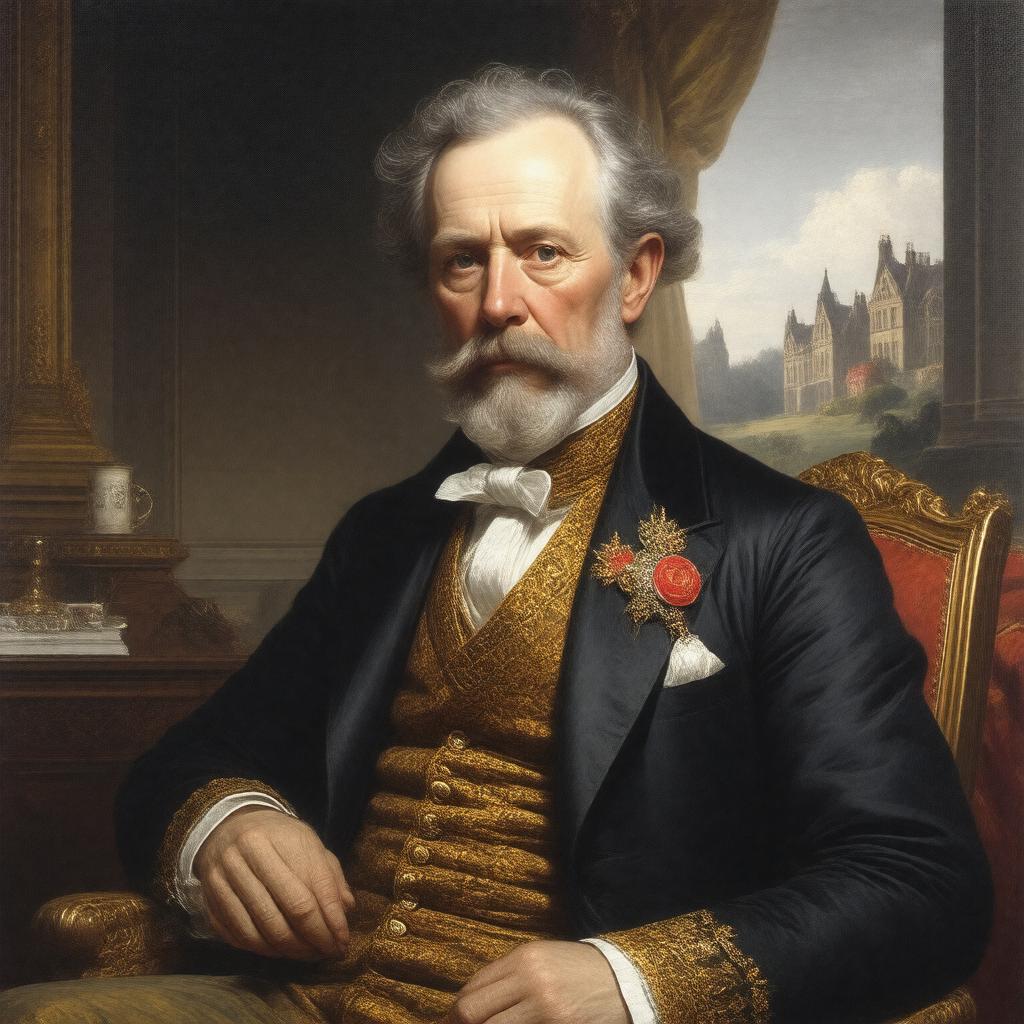 AI-created image of Robert Grosvenor, 1st Marquess of Westminster