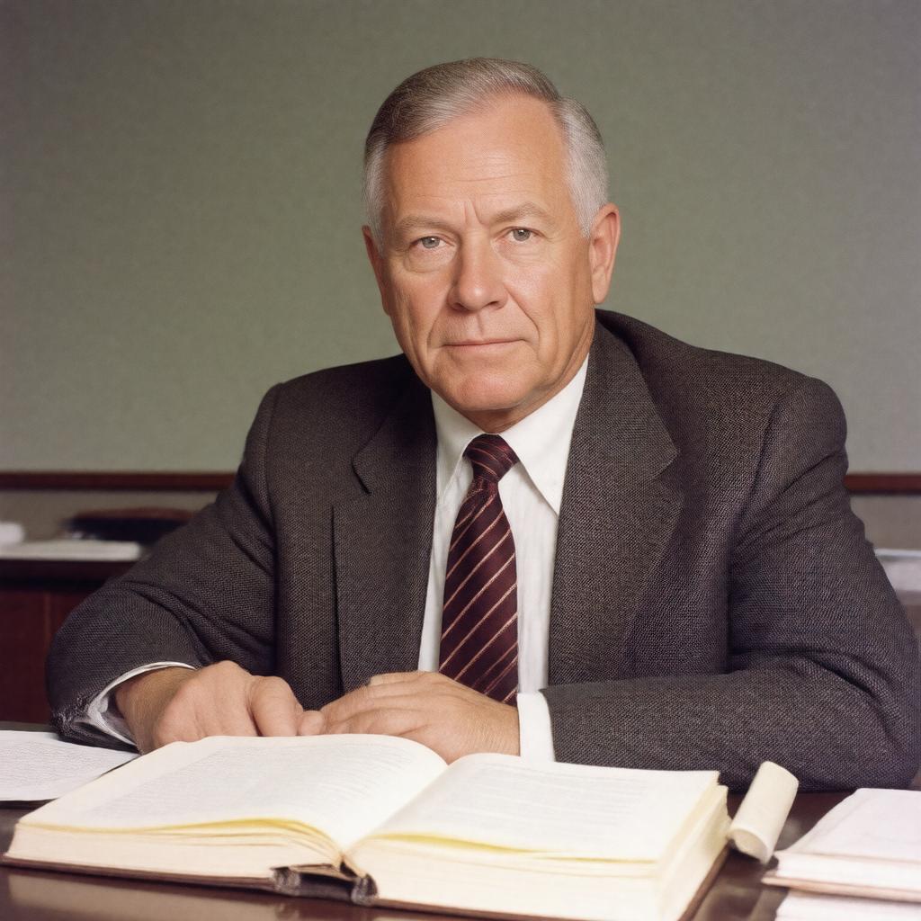 AI-created image of Robert H. Waterman