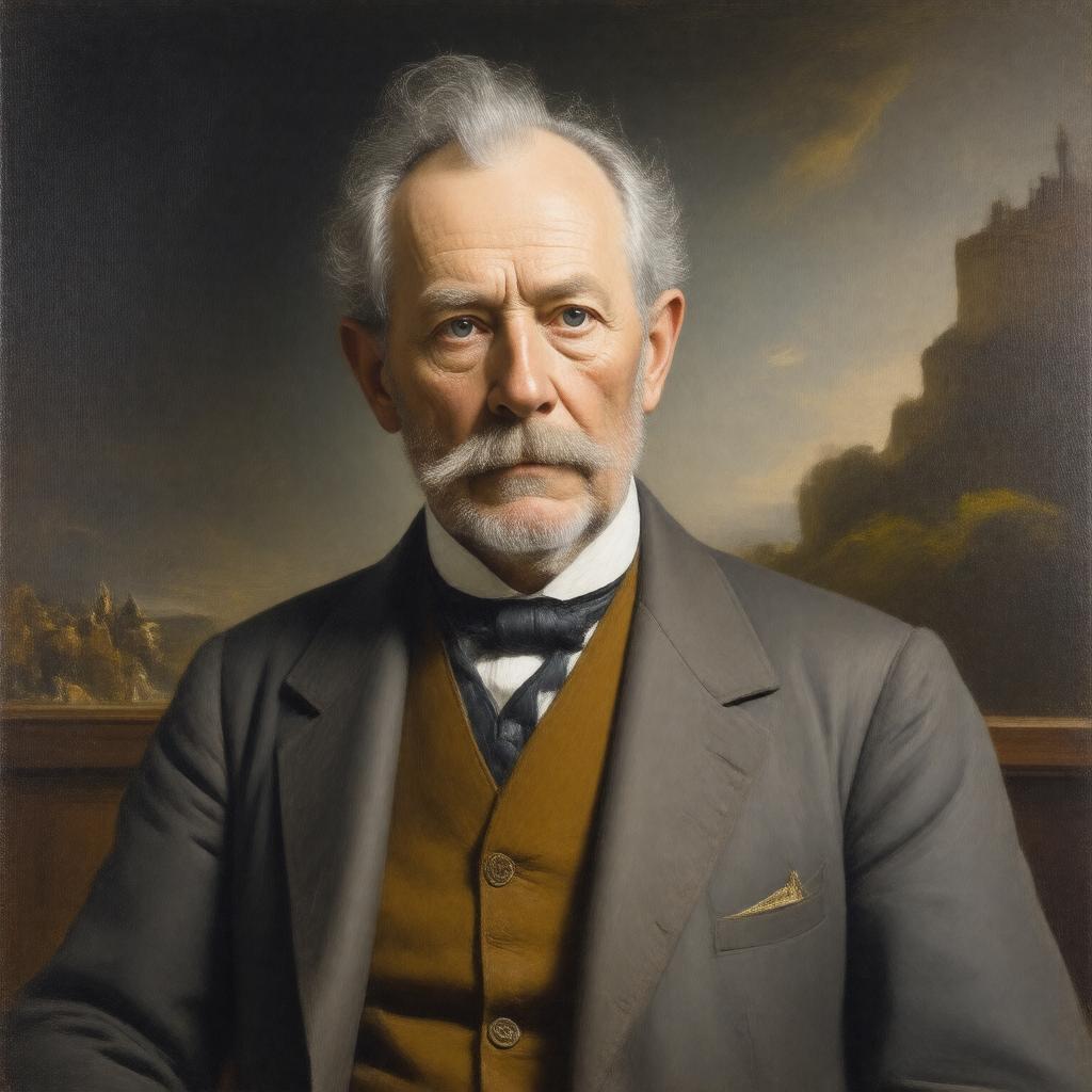 AI-created image of Robert Halliday Gunning