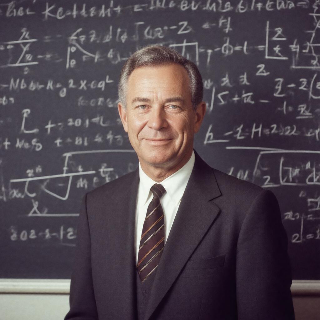 AI-created image of Robert Hofstadter