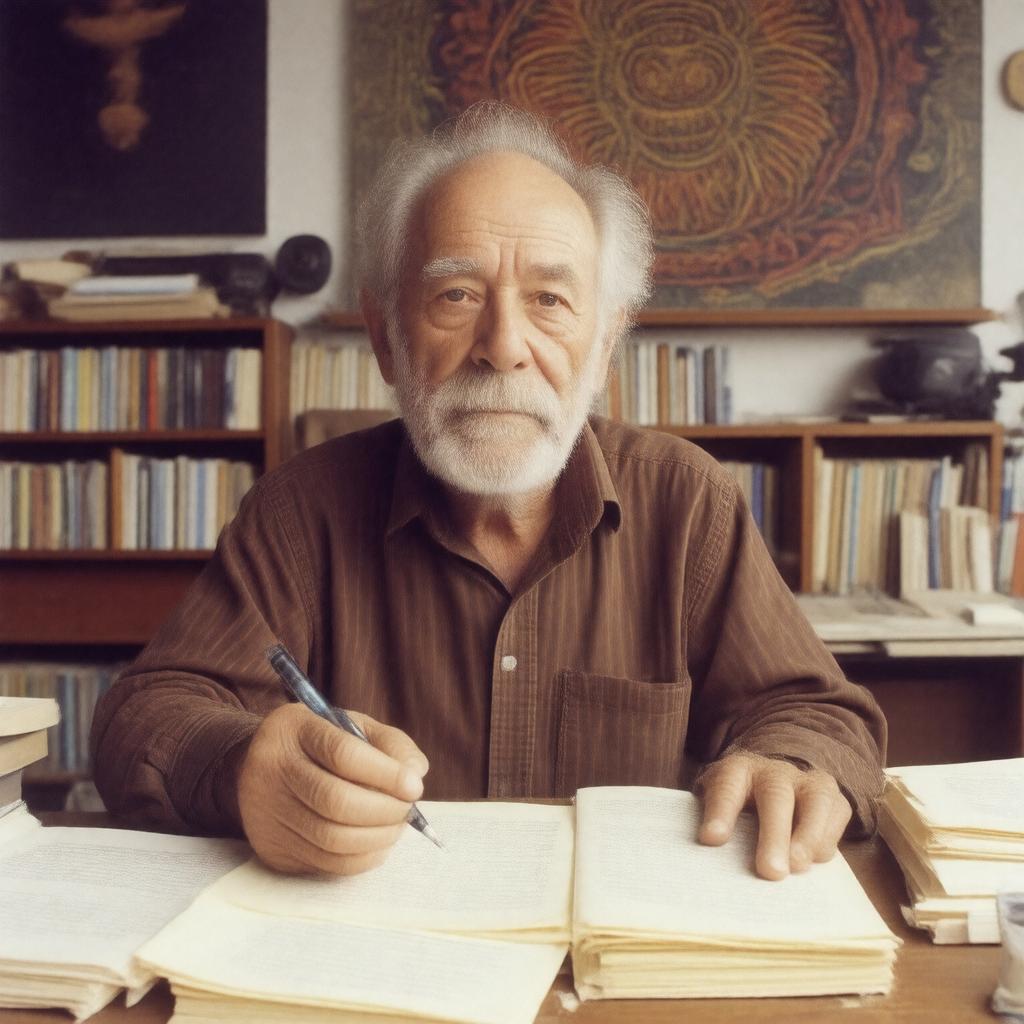 AI-created image of Robert Hunter