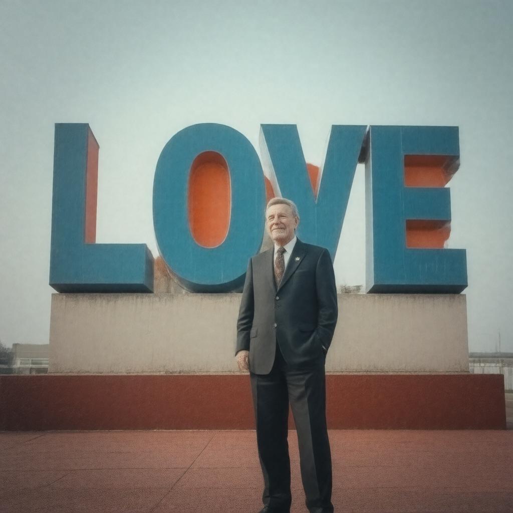 AI-created image of Robert Indiana