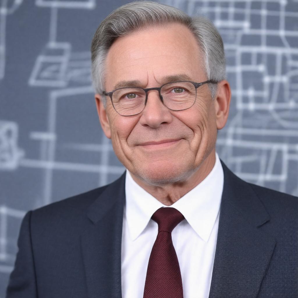 AI-created image of Robert Kahn