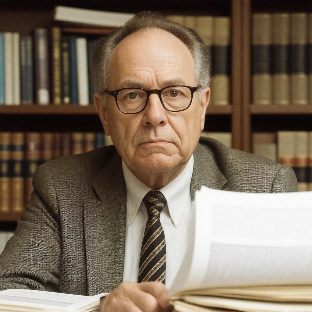 AI-created image of Robert Kuttner