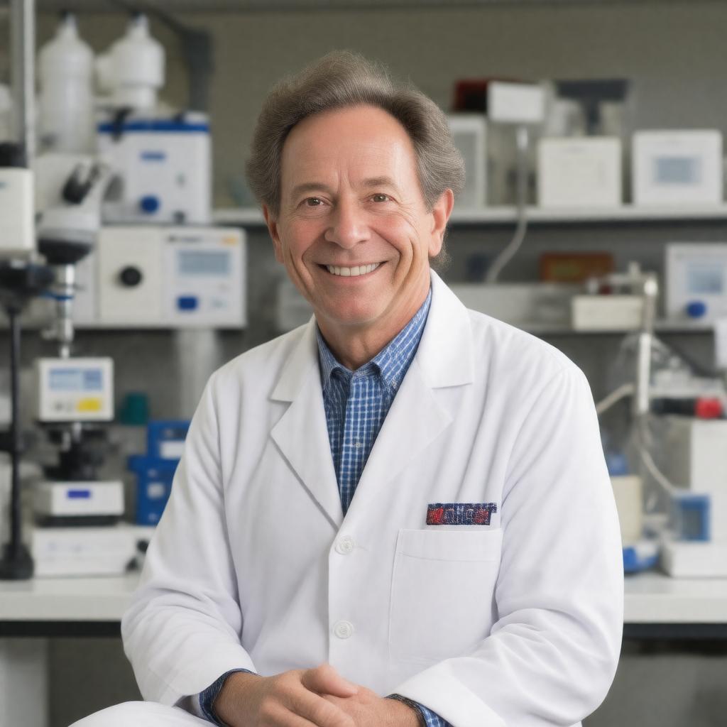 AI-created image of Robert Langer