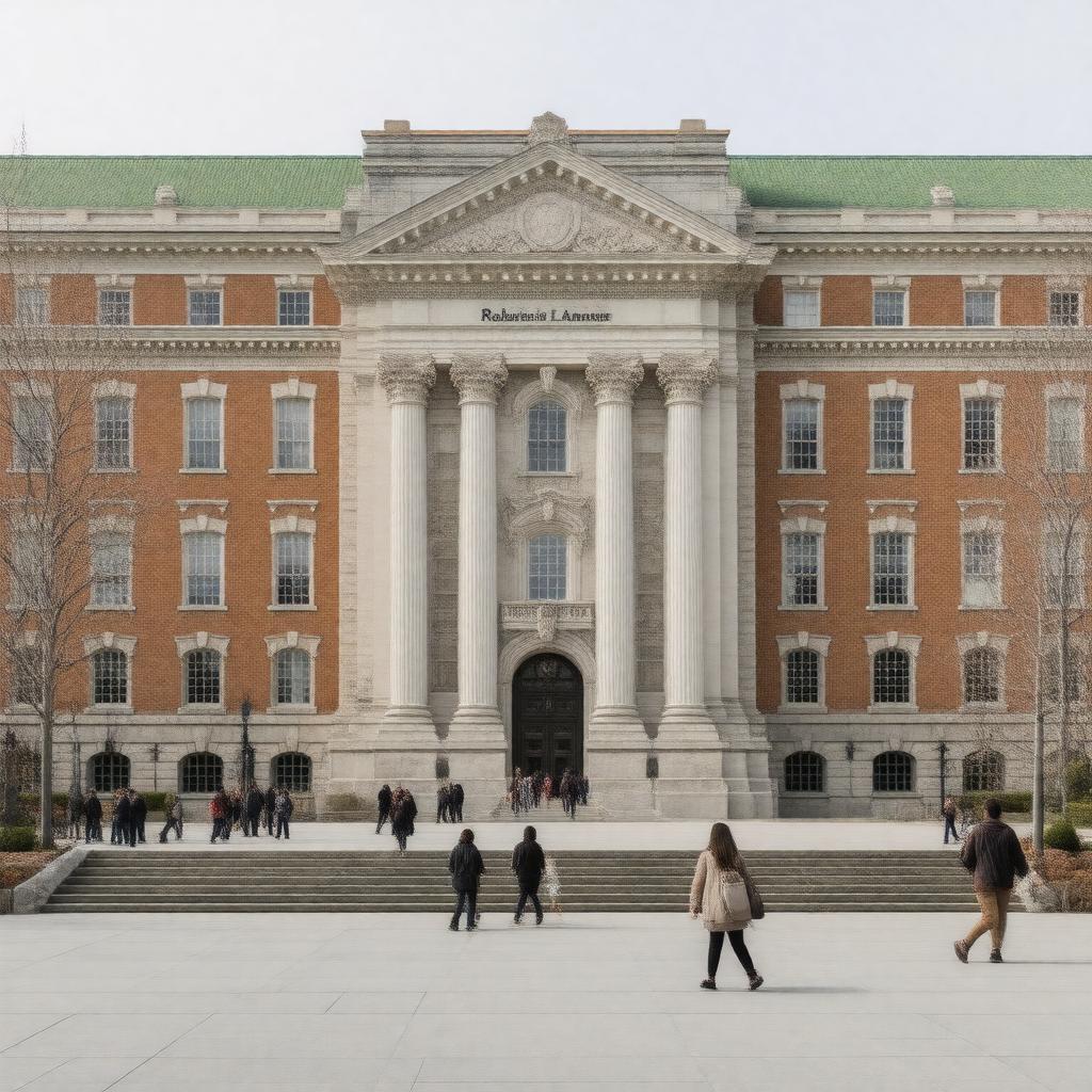 AI-created image of Robert Larner College of Medicine