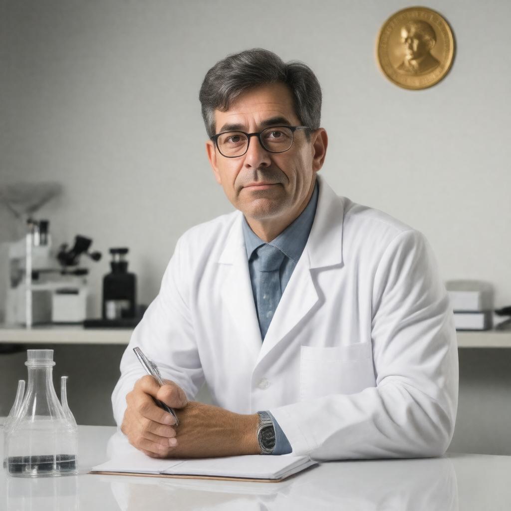AI-created image of Robert Lefkowitz