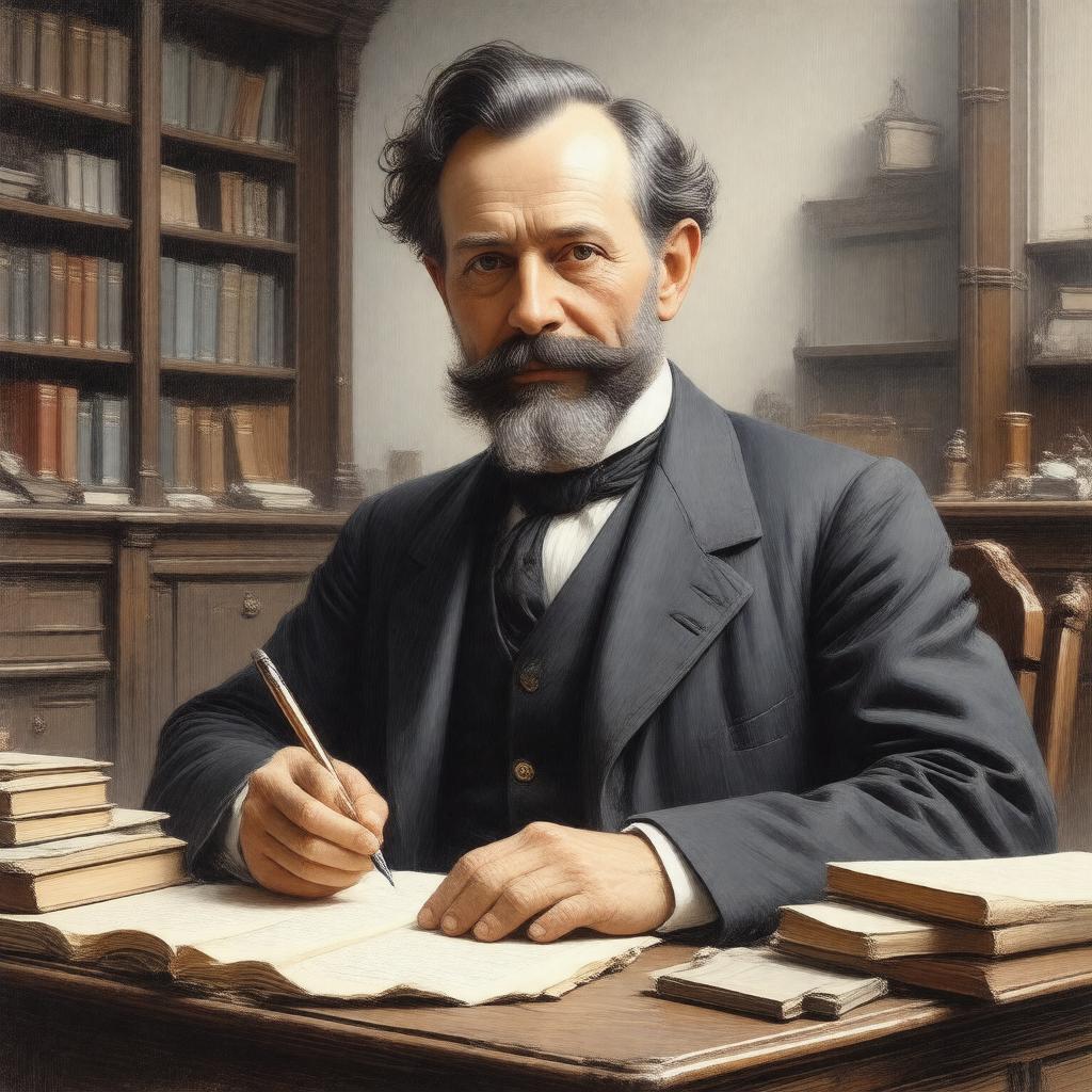 AI-created image of Robert Leighton