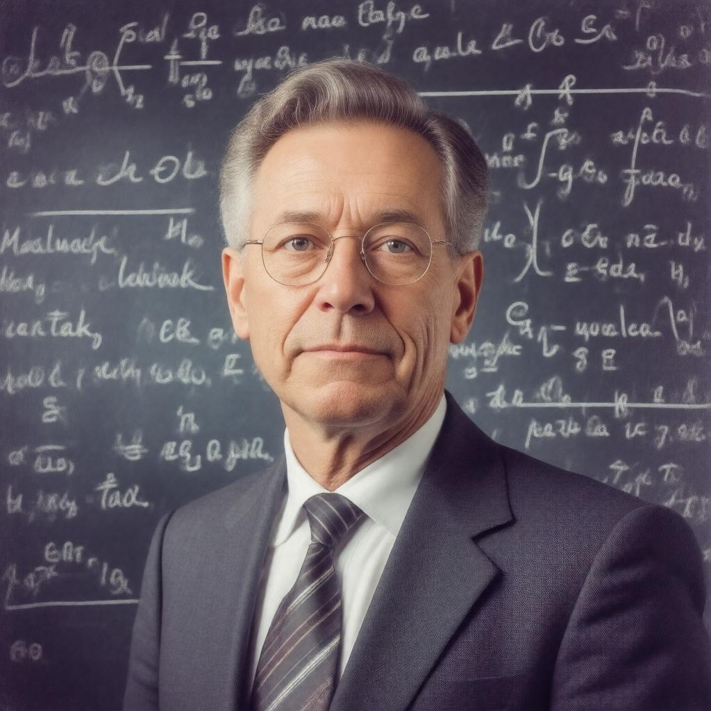 AI-created image of Robert Marshak