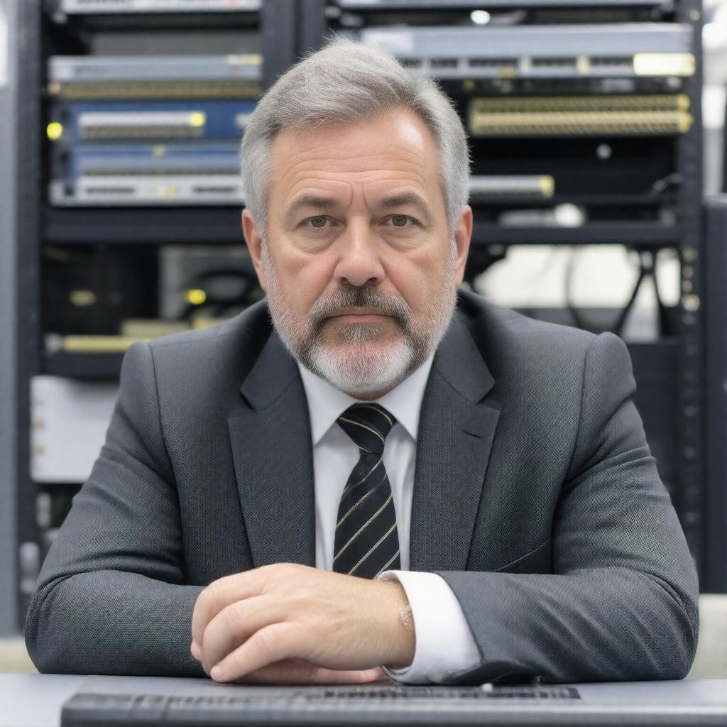 AI-created image of Robert Metcalfe