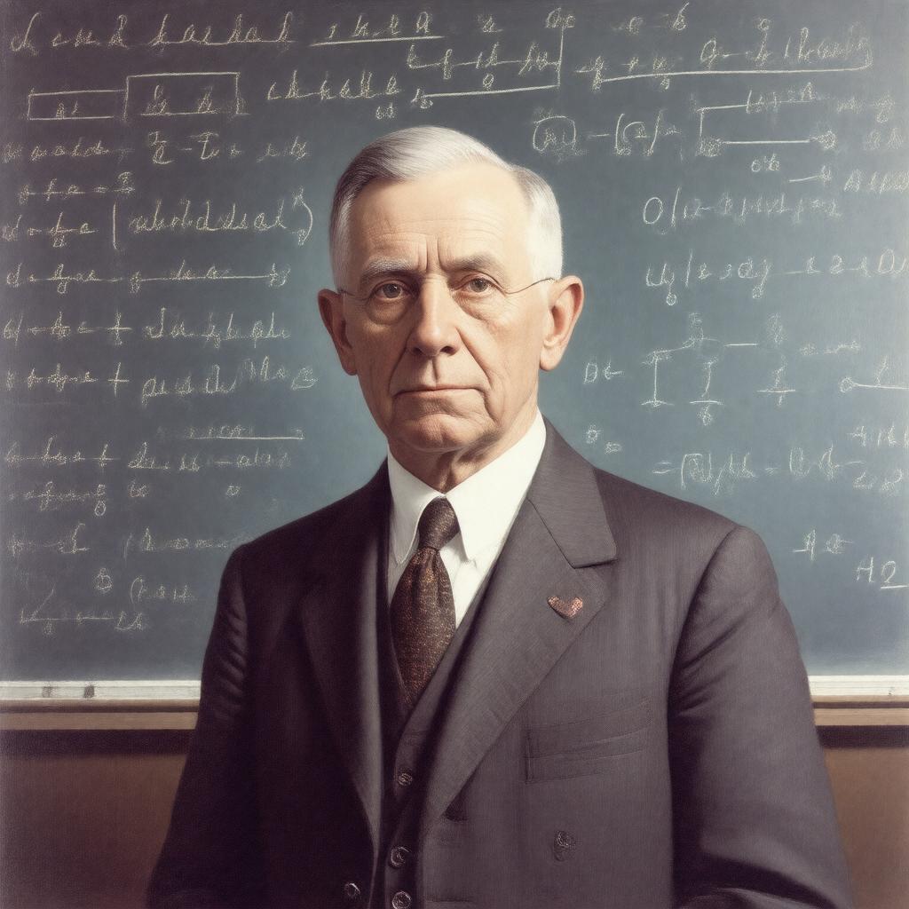 AI-created image of Robert Millikan