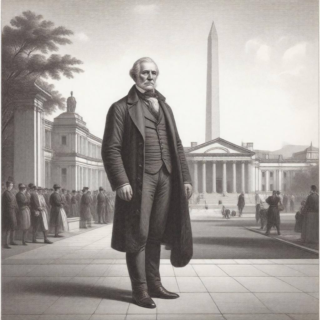 AI-created image of Robert Mills