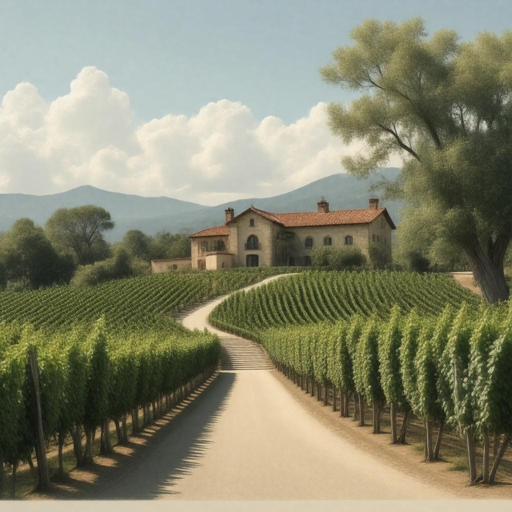 AI-created image of Robert Mondavi Winery