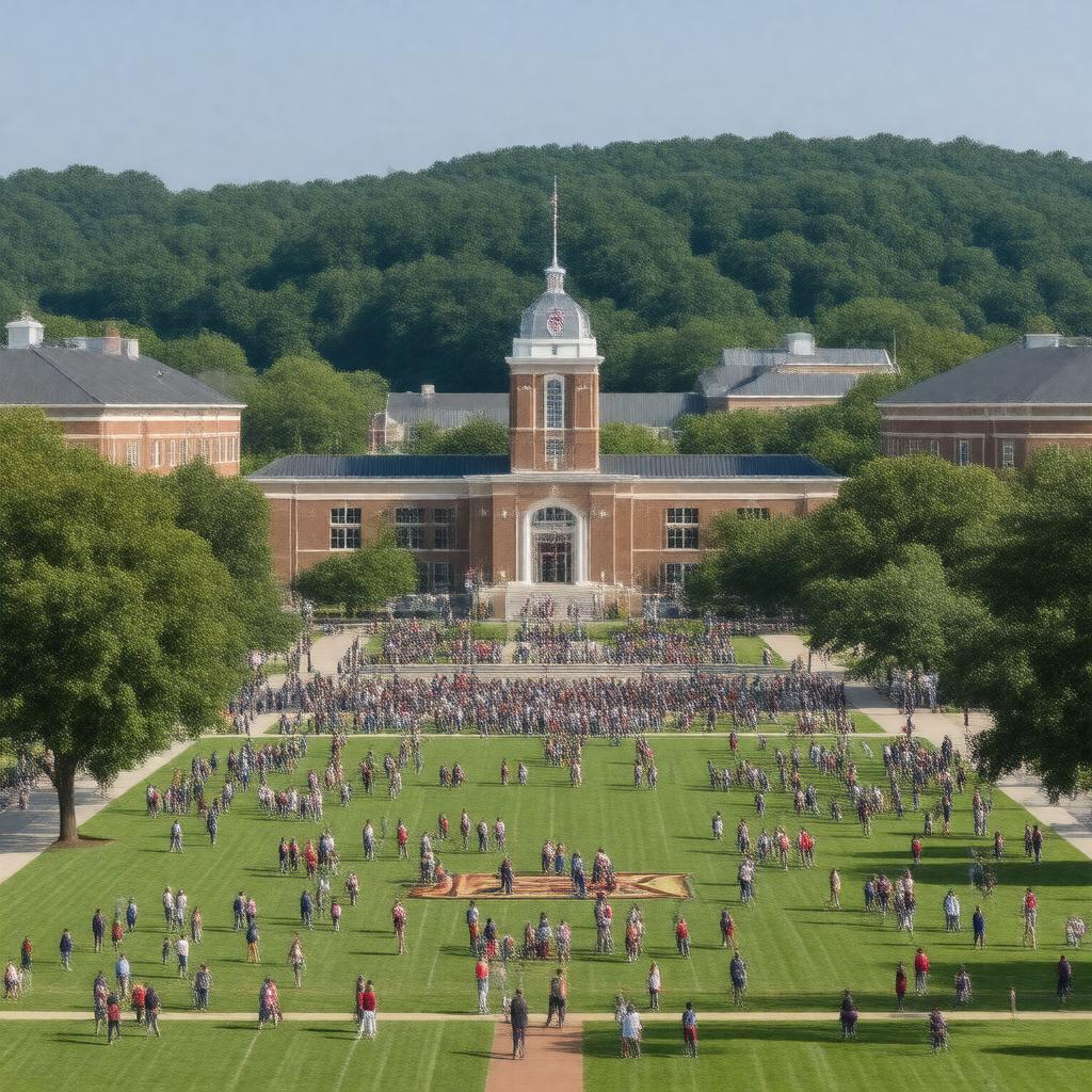 AI-created image of Robert Morris University