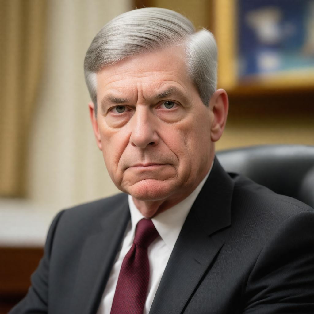 AI-created image of Robert Mueller