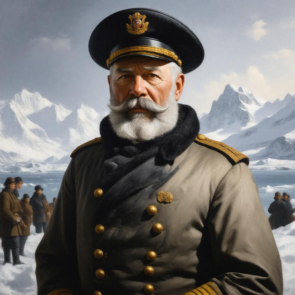 AI-created image of Robert Peary