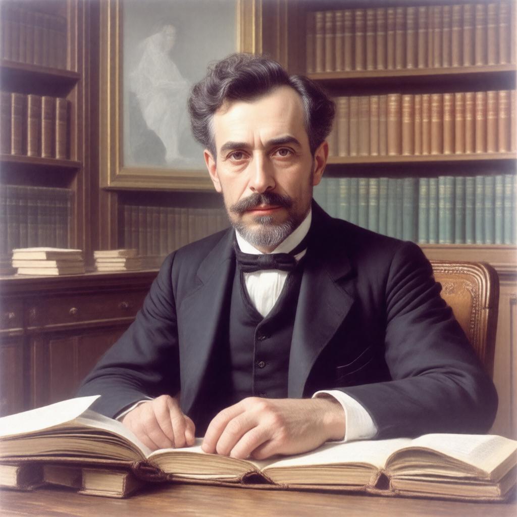 AI-created image of Robert Proust