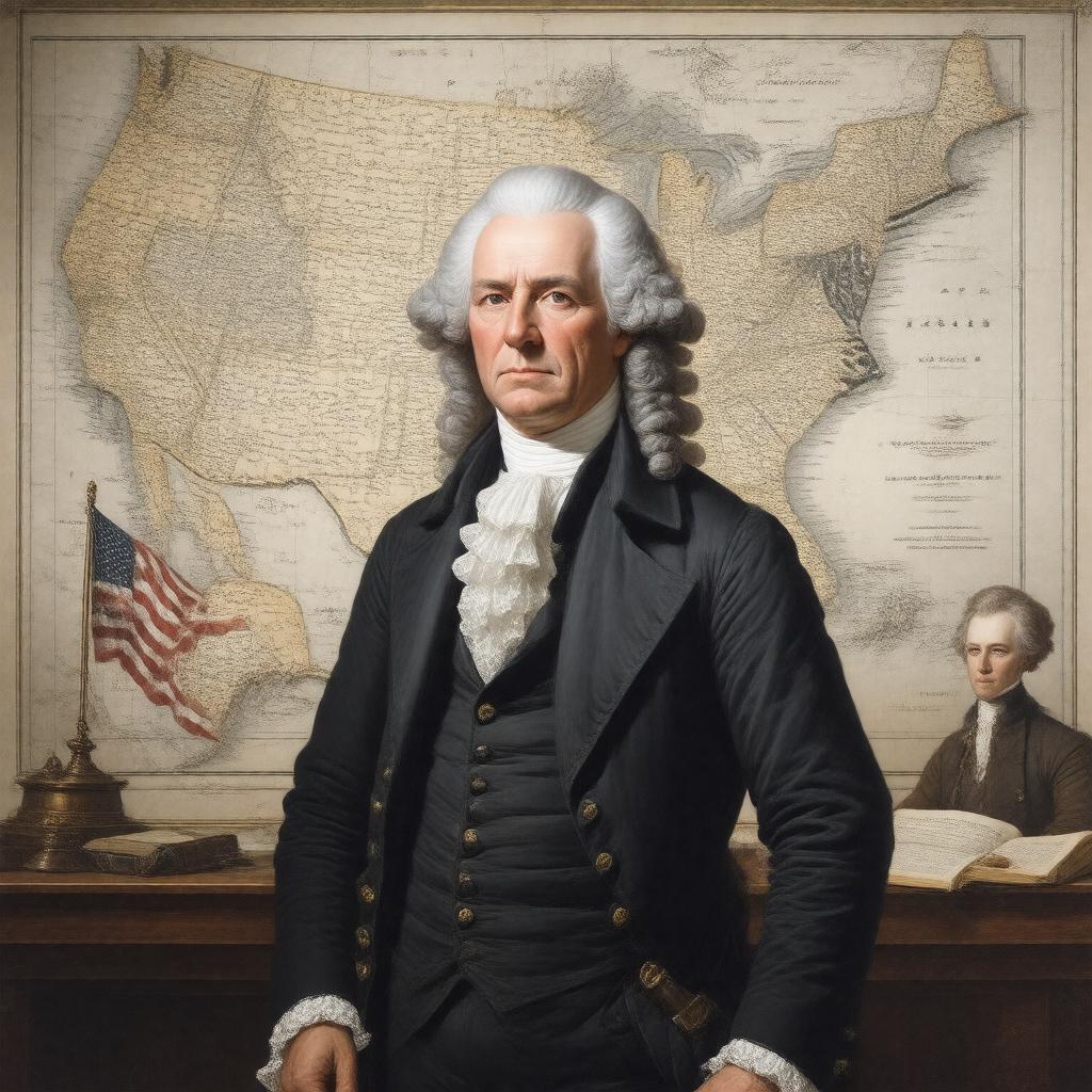 AI-created image of Robert R. Livingston