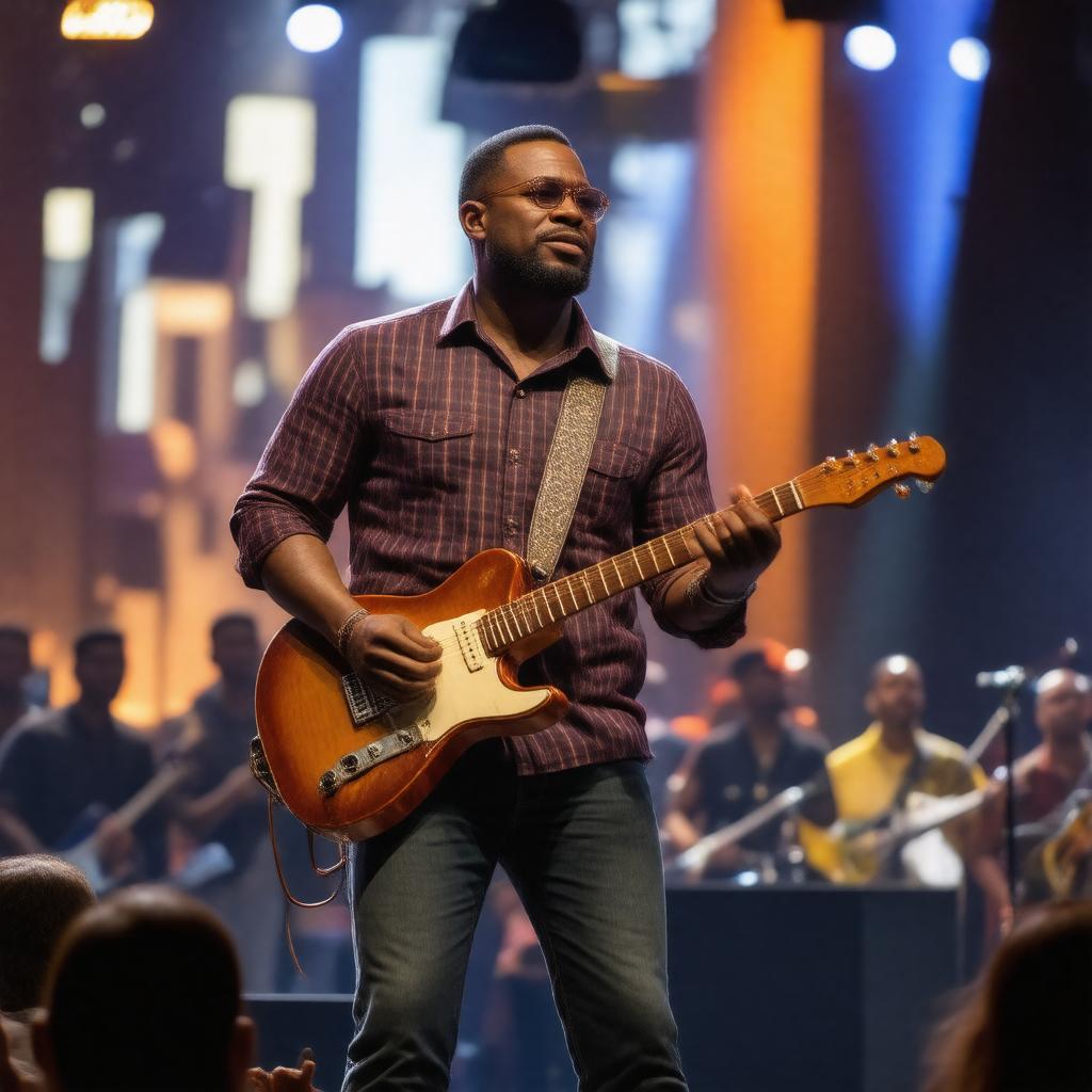 AI-created image of Robert Randolph and the Family Band