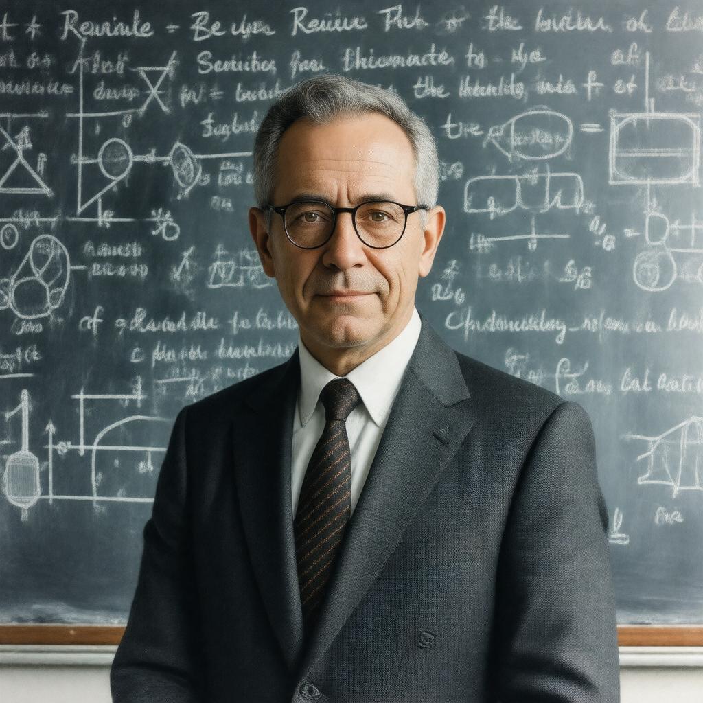 AI-created image of Robert Reines