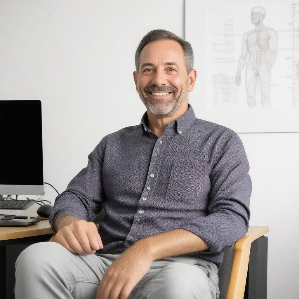 AI-created image of Robert Rickover