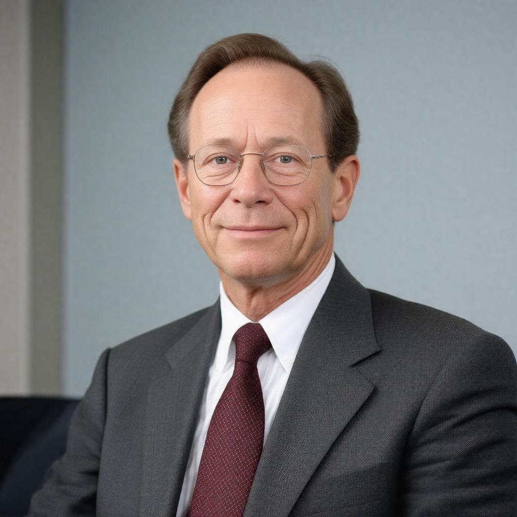 AI-created image of Robert S. Langer