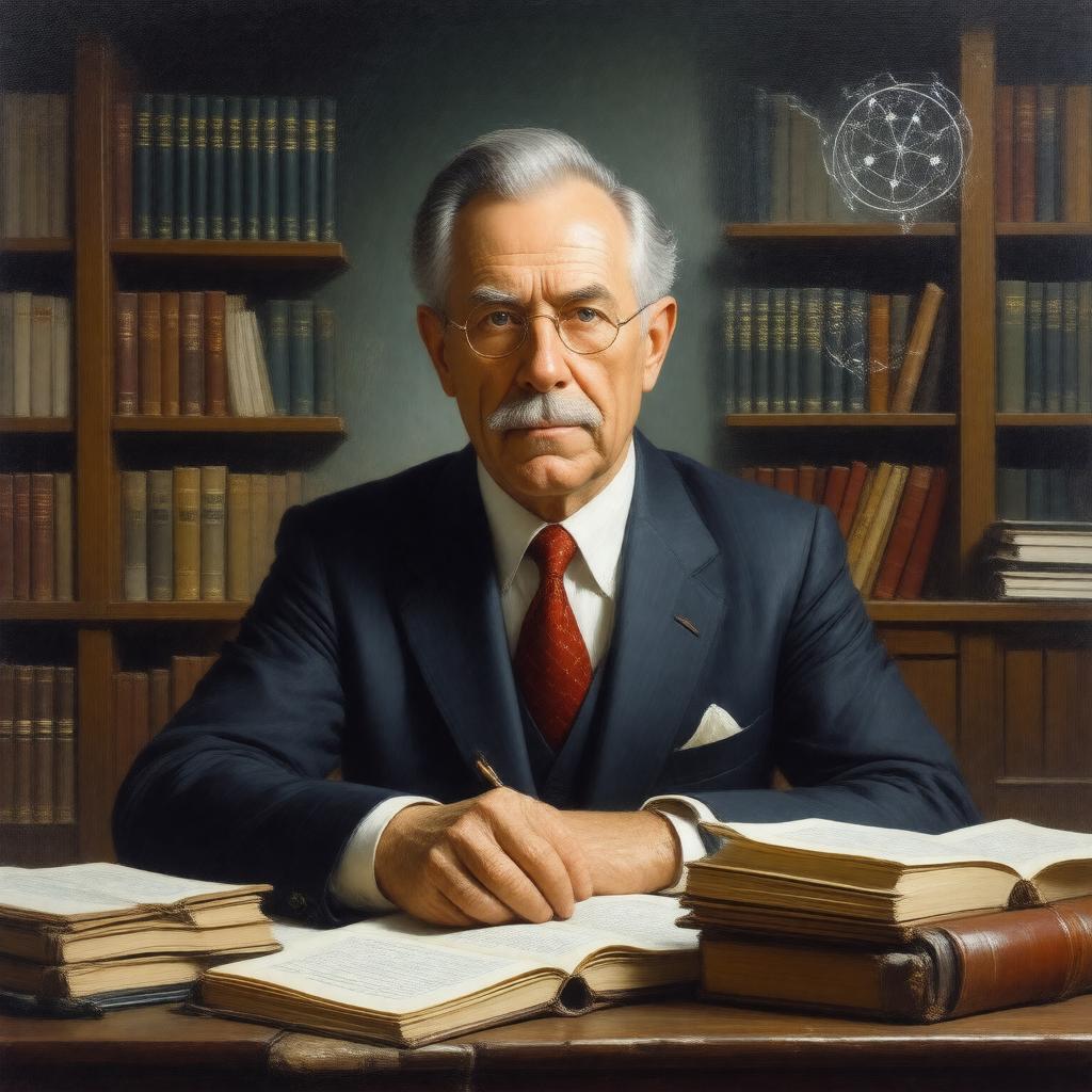 AI-created image of Robert S. Mulliken