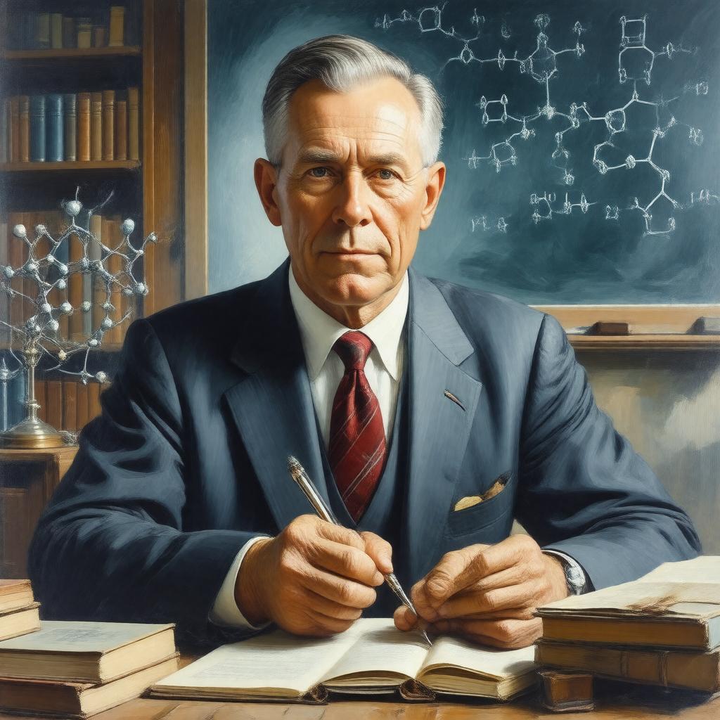 AI-created image of Robert Sanderson Mulliken