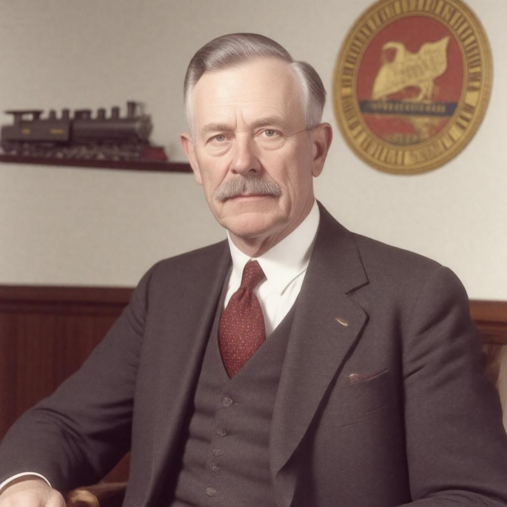 AI-created image of Robert Scott Lovett