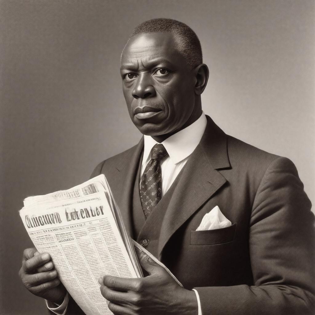 AI-created image of Robert Sengstacke Abbott