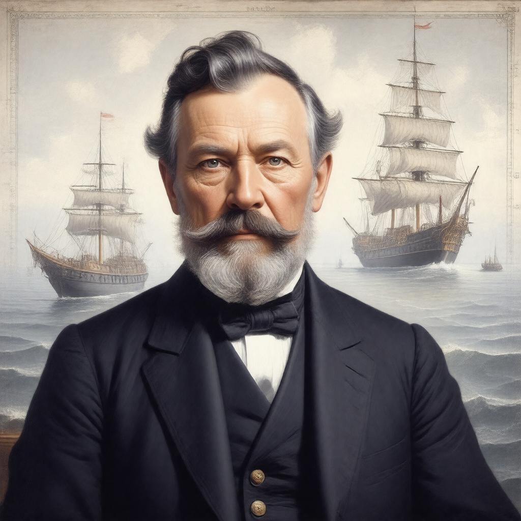 AI-created image of Robert Shaw Minturn