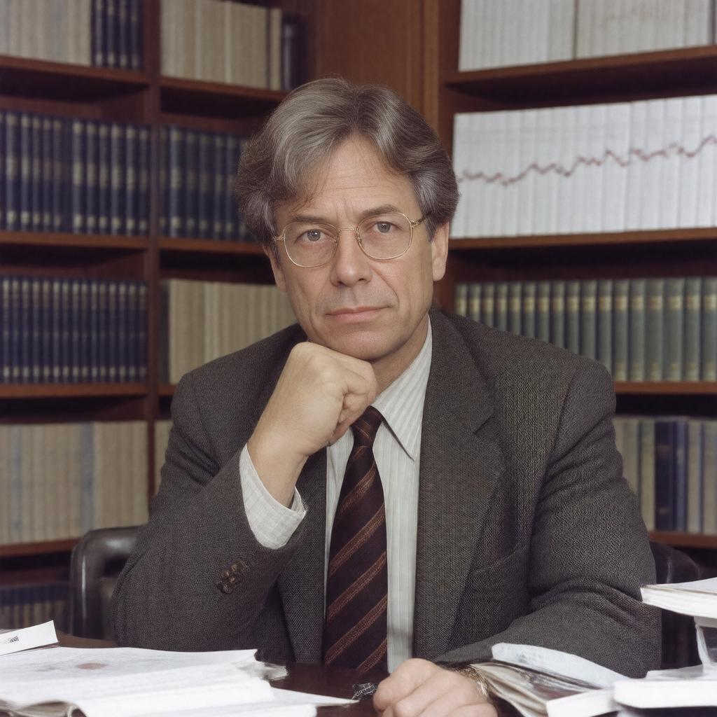 AI-created image of Robert Shiller