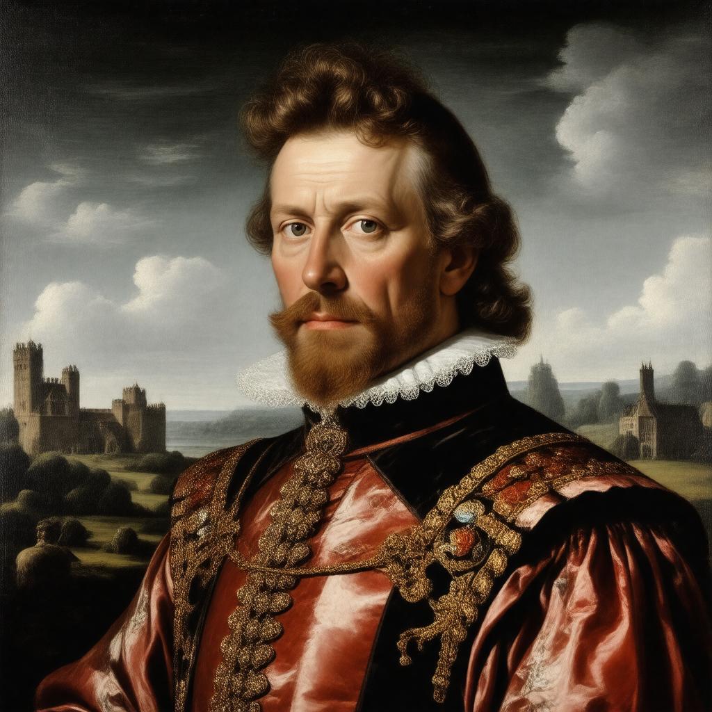 AI-created image of Robert Sidney, 1st Earl of Leicester