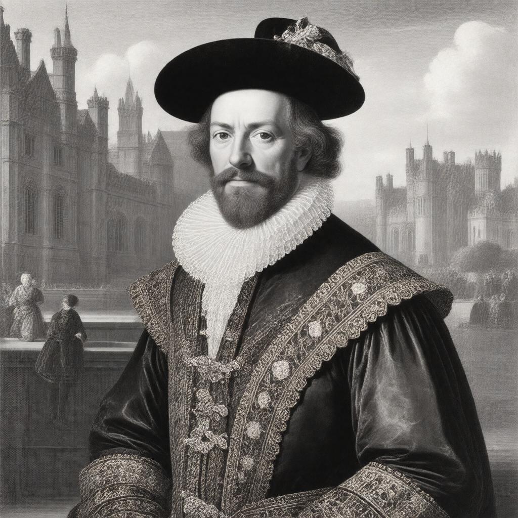 AI-created image of Robert Sidney, 2nd Earl of Leicester